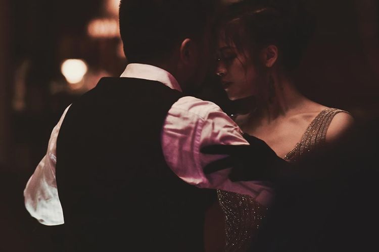 Interpretazione dei ballerini nel ballo del Tango