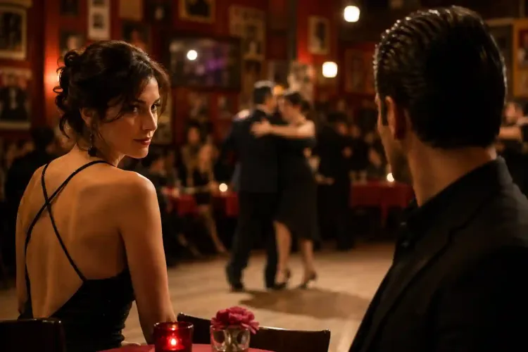codice dello sguardo nella milonga